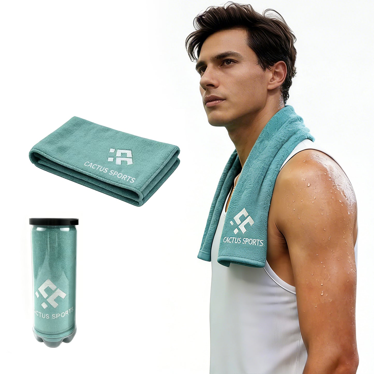 Micro fiber sport towel great sweat-absorbent quick dry extra soft for gym, all sort of sports and tournament gifts