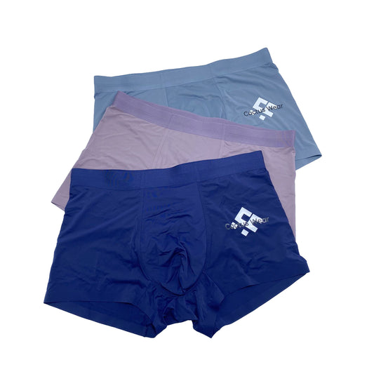 Cactus Wear Men’s Boxers Light Comfortable Breathable Underwear with Stretch Pack of 3