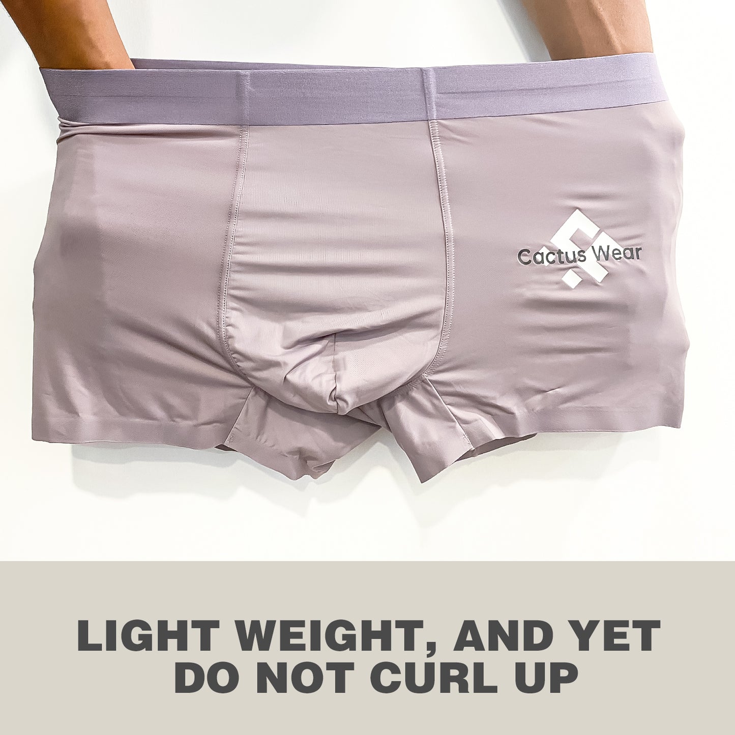 Cactus Wear Men’s Boxers Light Comfortable Breathable Underwear with Stretch Pack of 3