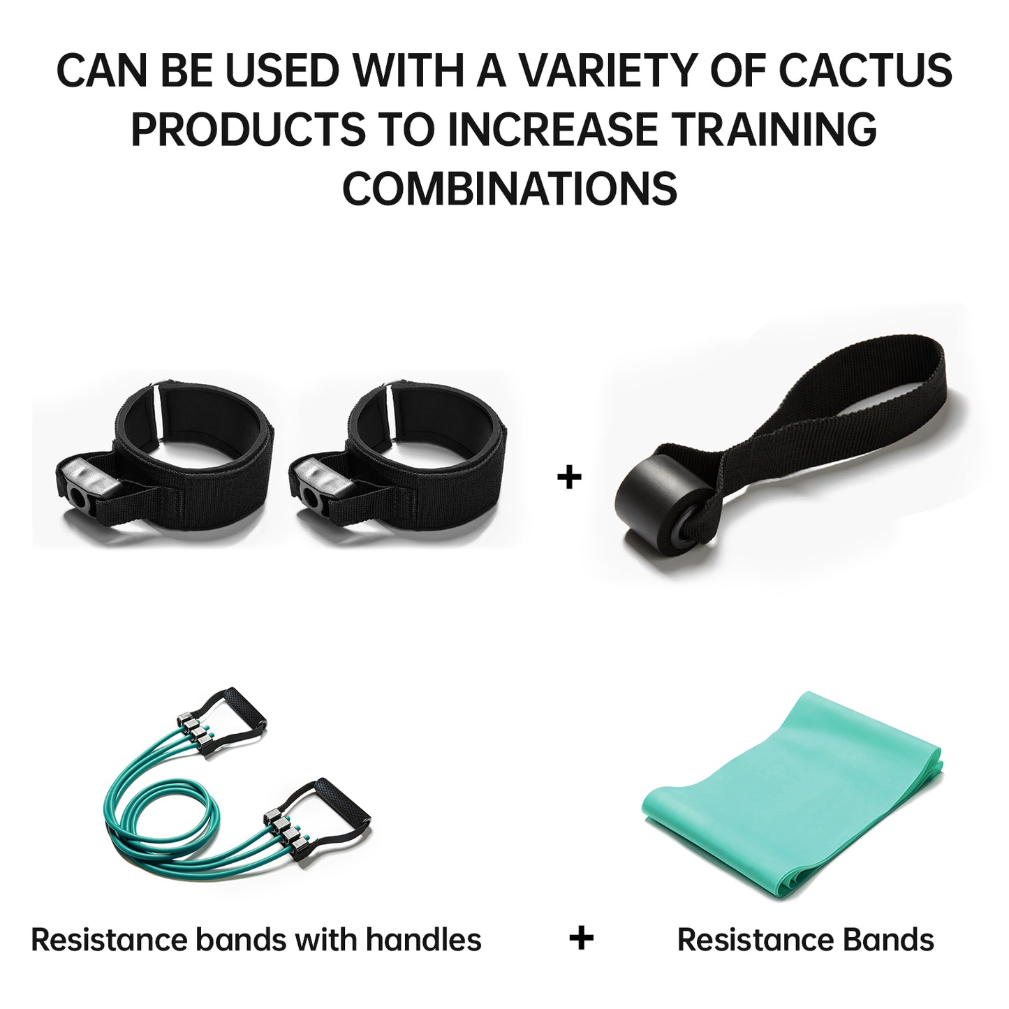 Door buckle,Foot straps for Resistance bands