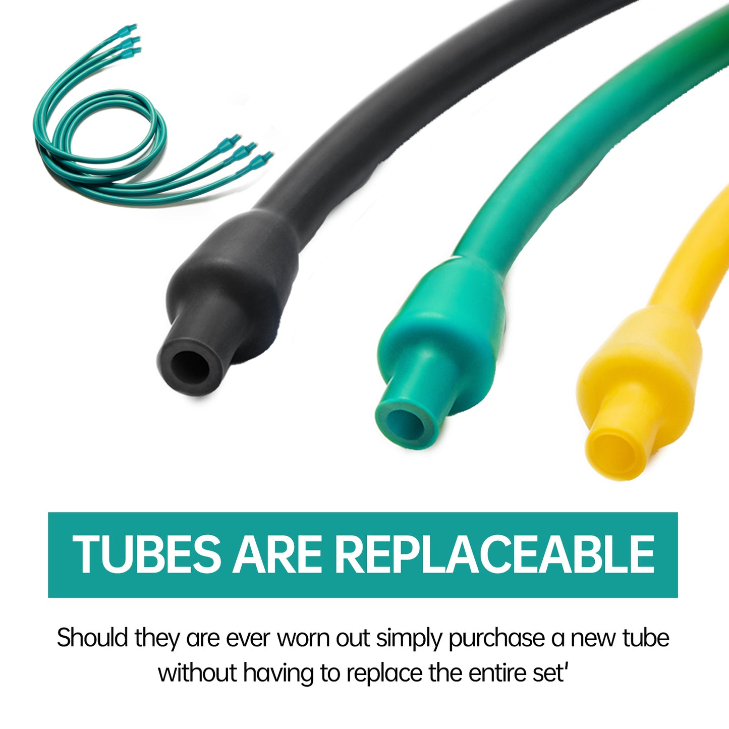 CACTUS FITNESS Latex Resistance Bands With Handles set wtih Door Anchor Foot Straps for Chest Arms Legs Full Body Work Out for Men And Women