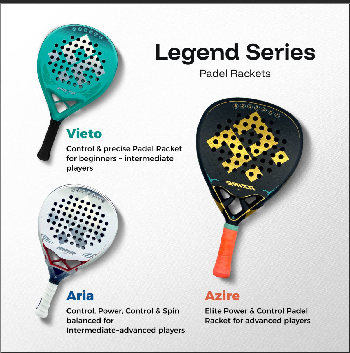Padel Racket for Advanced & Pro Players
