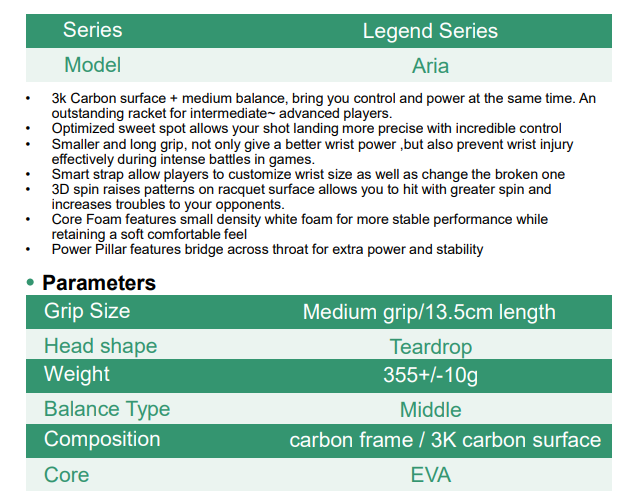 Padel Racket for Intermediate ~ Advanced Players