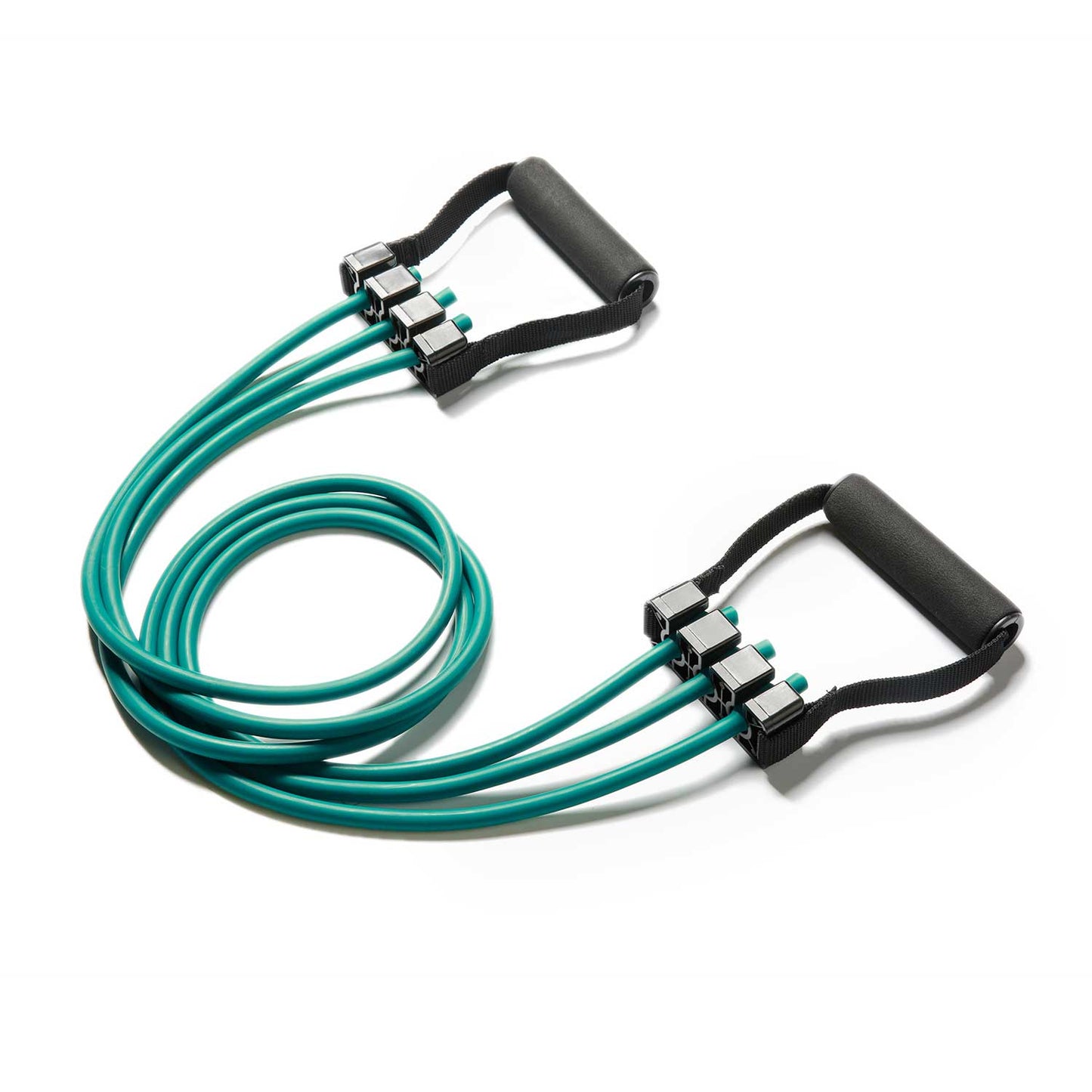 CACTUS FITNESS Latex Resistance Bands With Handles set wtih Door Anchor Foot Straps for Chest Arms Legs Full Body Work Out for Men And Women